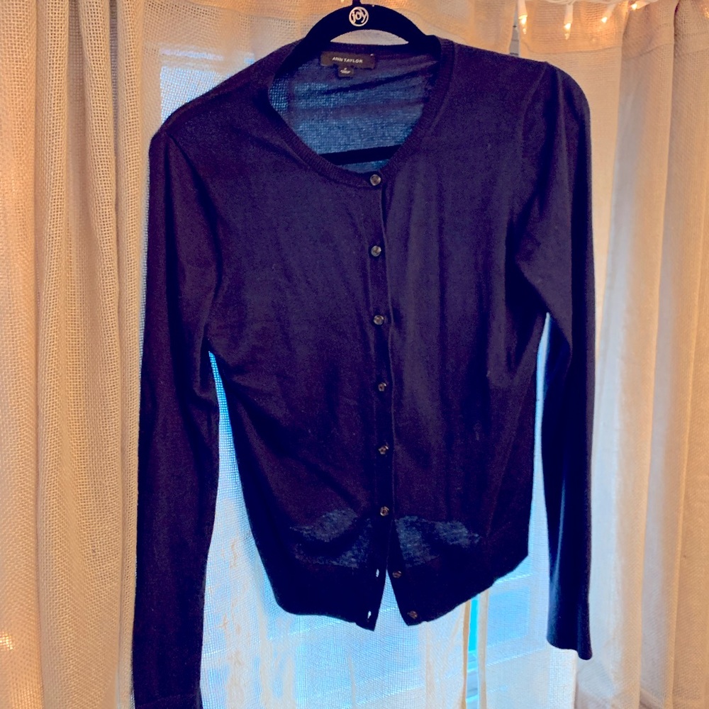 Ann Taylor cotton cardigan
